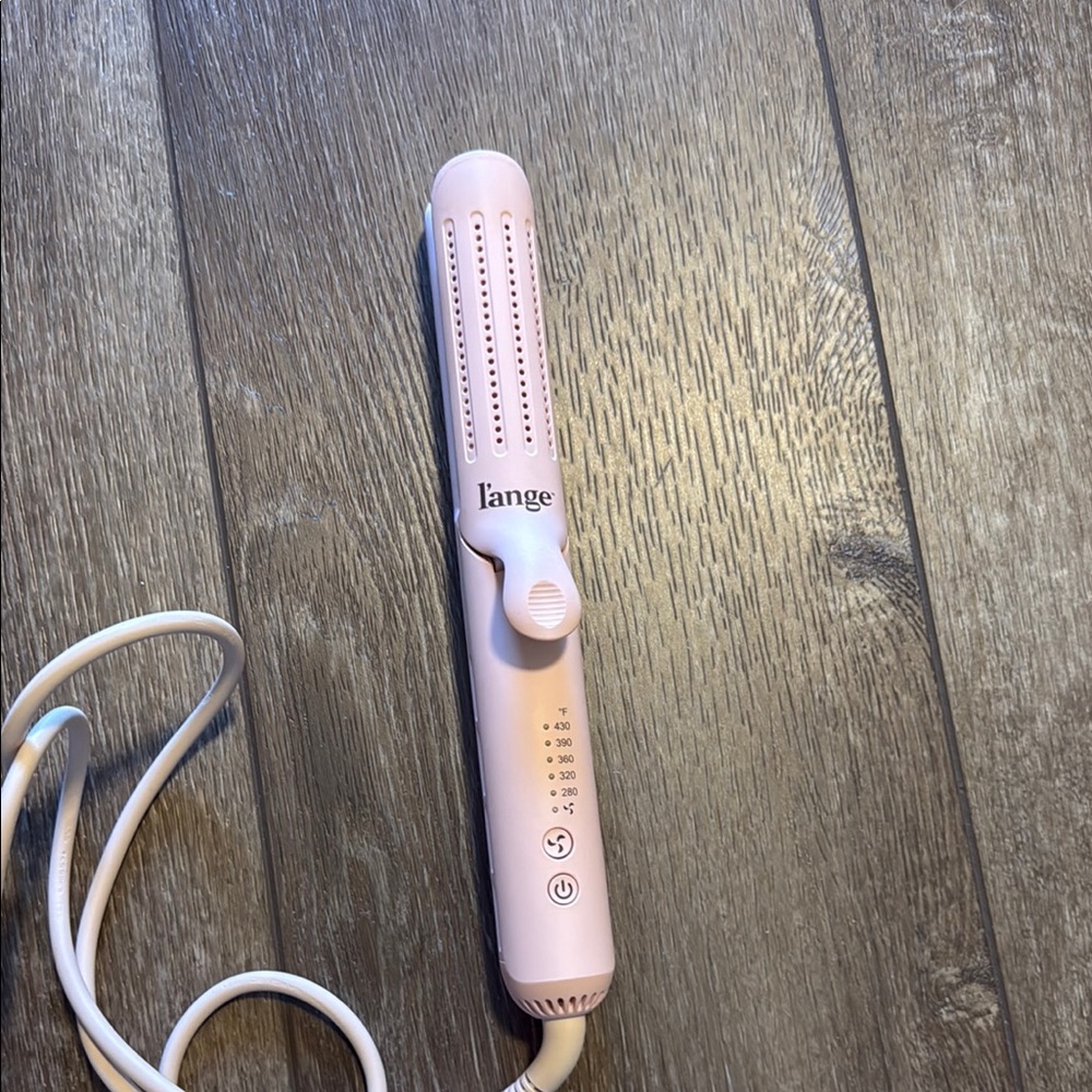 L'ange Pink Travel Flat Iron Hair Straightener